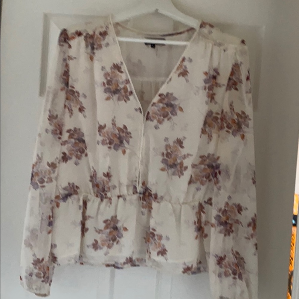 1 state chiffon blouse